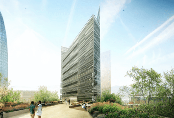 The Parc Glòries office building achieves an occupation rate of 84%