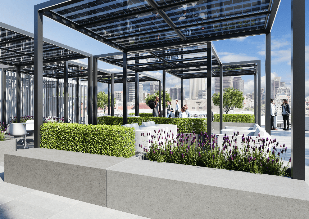 La predilección por las oficinas con terraza