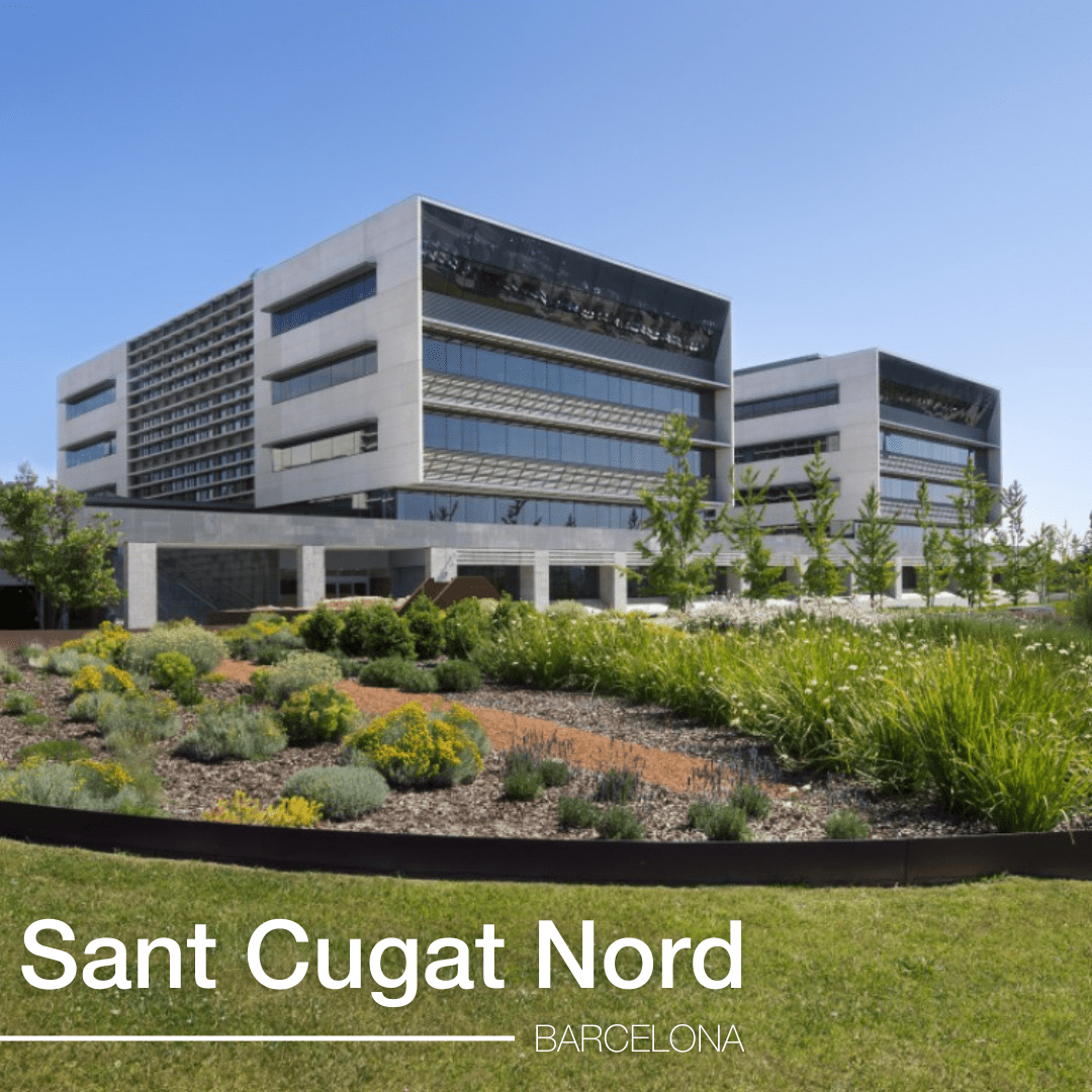The benefits of having it all in one place: Sant Cugat Nord